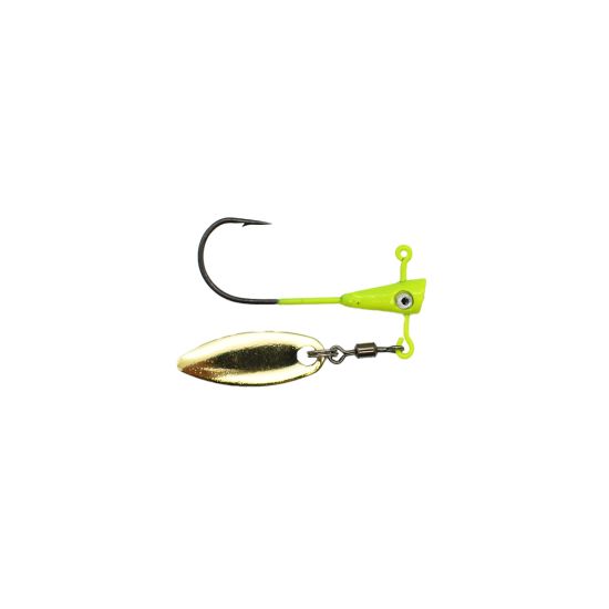LELAND LURES Fin Spin Pro Series 1/8 Oz (2 Pezzi) Teste Piombate Per Jig